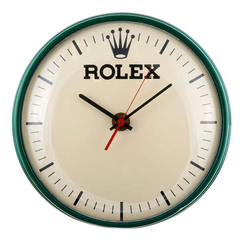 rolex wall clock 1960s.